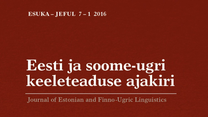 Ilmus järjekordne Eesti ja soome-ugri keeleteaduse ajakirja liivi erinumber “Studies on Livonian II”