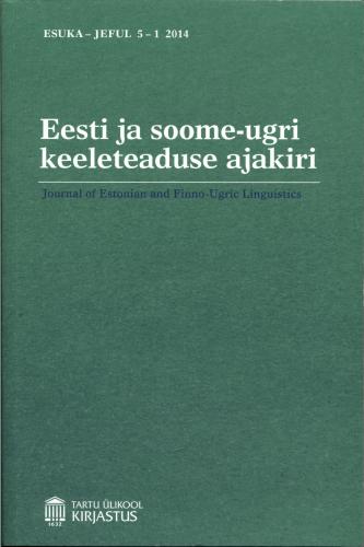 ESUKA erinumbri “Studies on Livonian” esitlus 03.09.2014