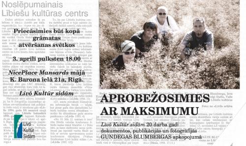 Divdesmit gadu zem maksimālisma karoga