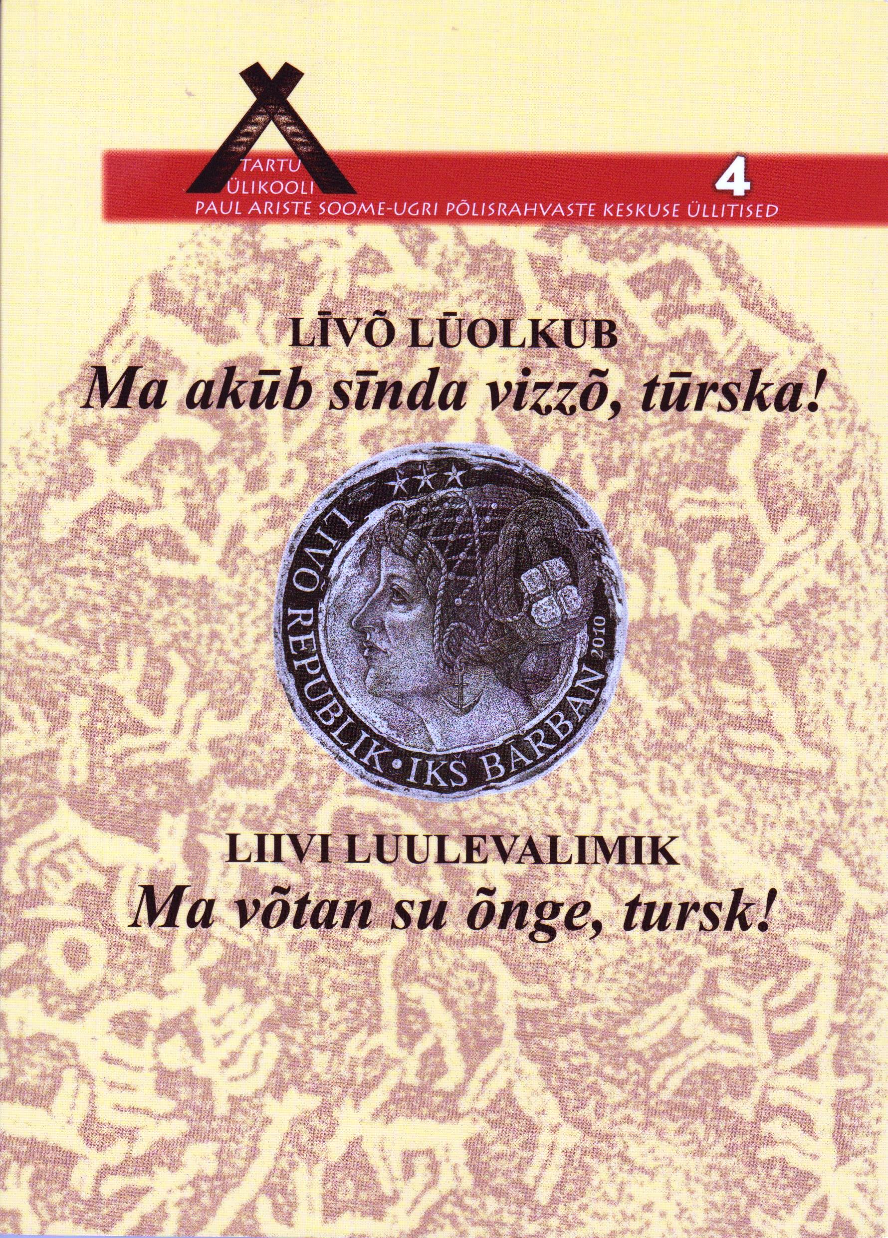 Lībiešu dzejas krājums igauņu valodā