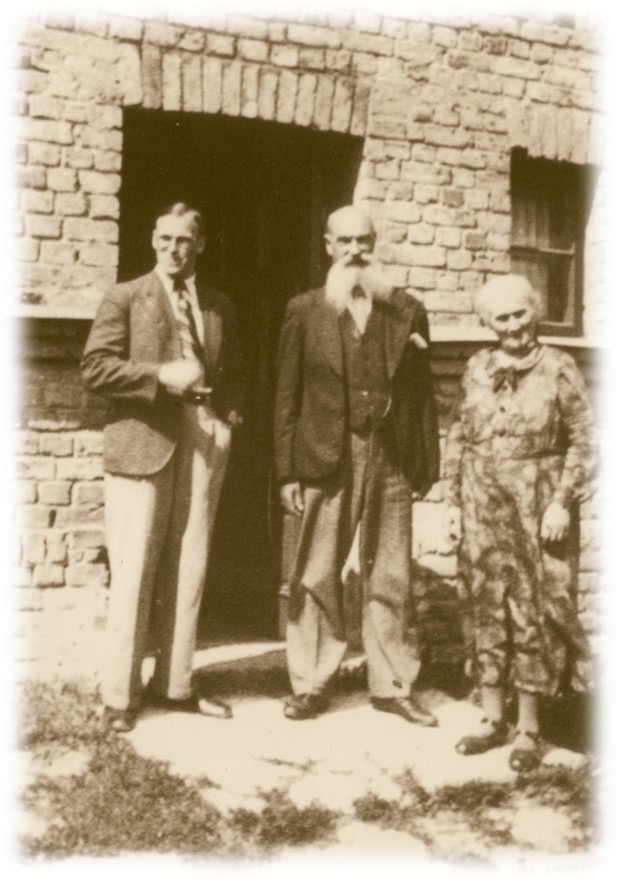 Andrejs Štālers with his wife Emīlija and their son Imants in 1939 in Jelgava.