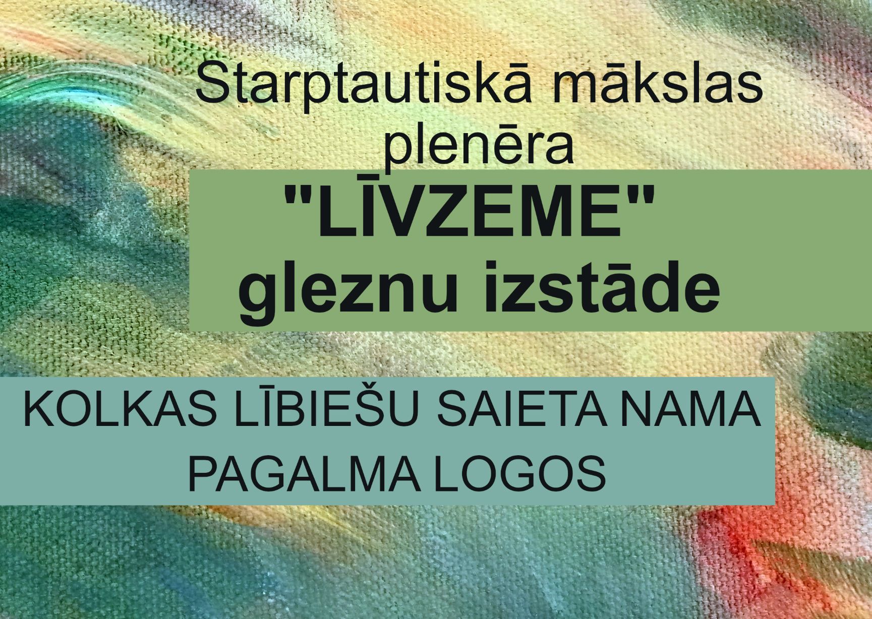 Izstāde Kolkas Lībiešu saieta nama logos