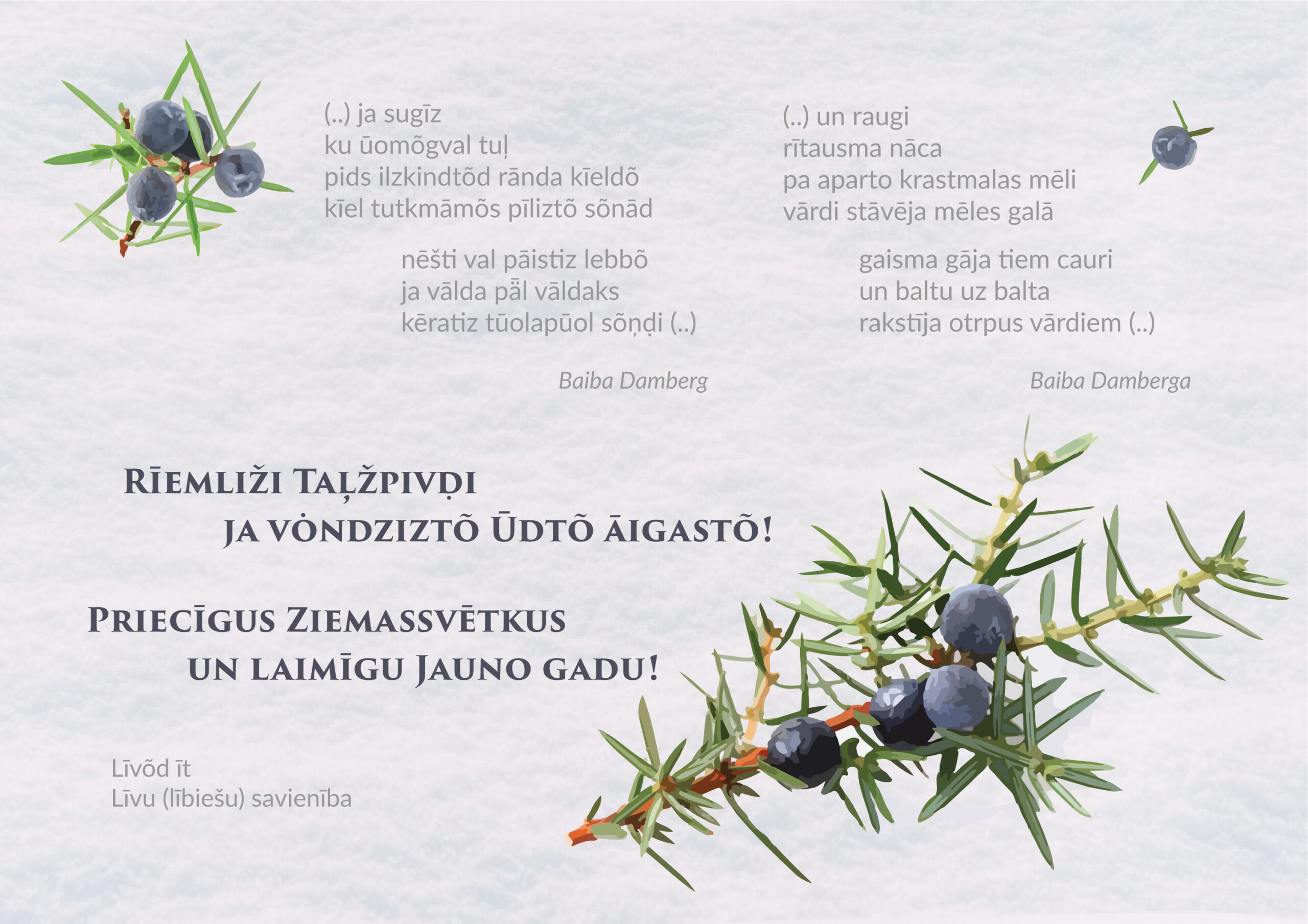 Rīemliži Taļžpivḑi ja vȯndziztõ Ūdtõ āigastõ!