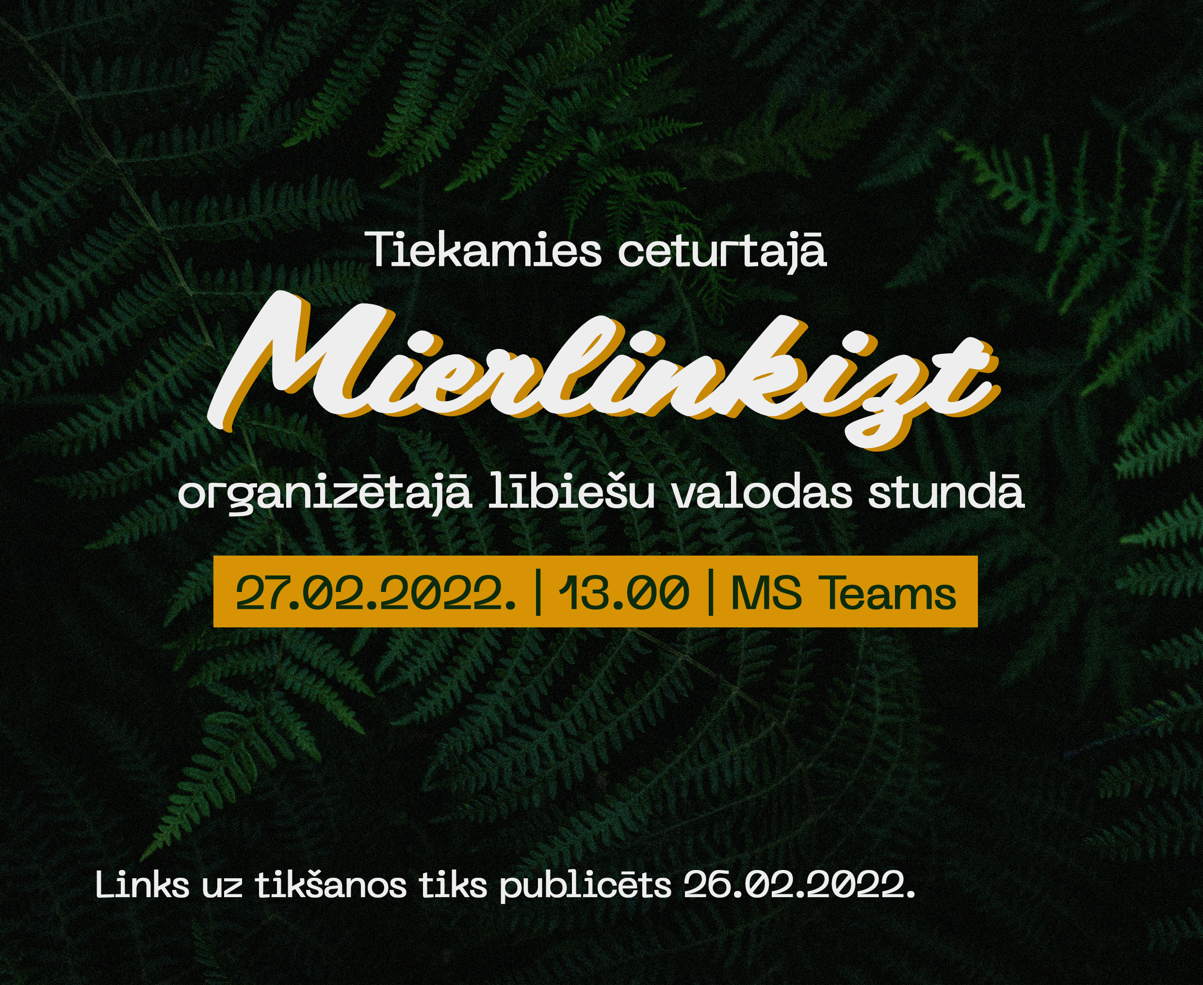 Februāra beigās – ceturtā tiešsaistes lībiešu valodas stunda