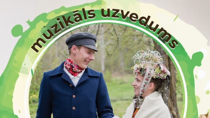 Lībiešu kāzas Talsu tautas nama Radošajā sētā