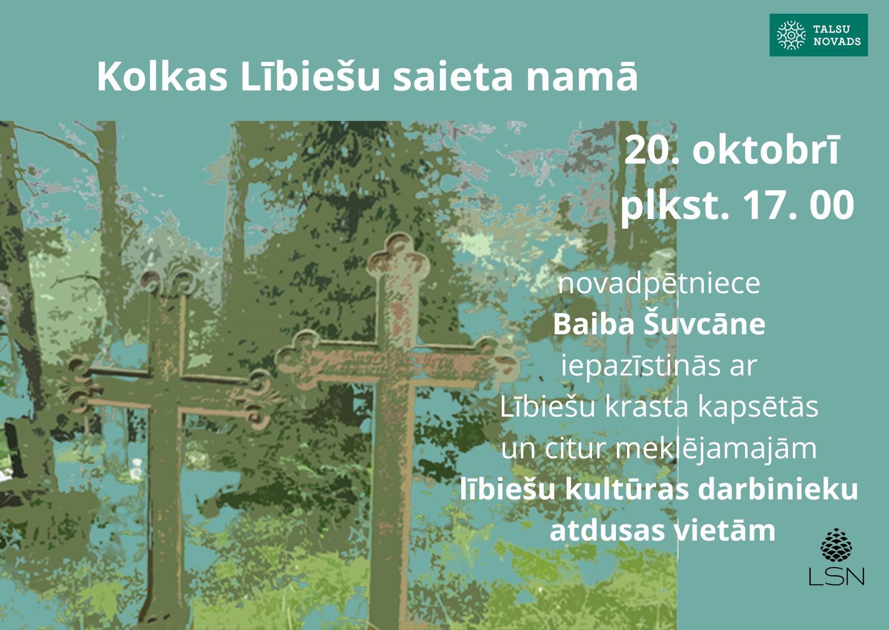 Lībiešu kultūras darbinieku atdusas vietas