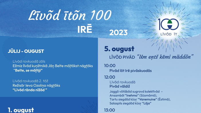 Lībiešu tautas nama vasara un Lībiešu svētki