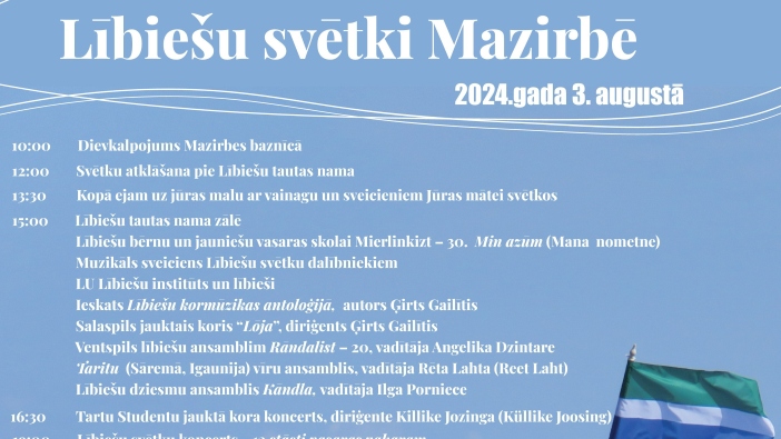 Lībiešu svētki – 3. augustā
