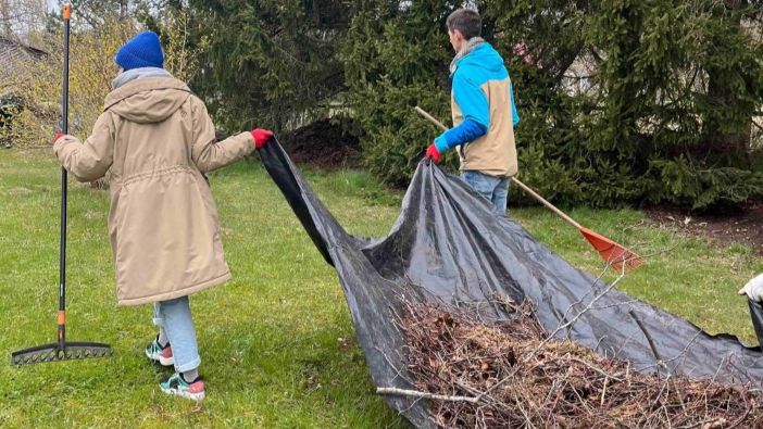 Rudens talka pie Lībiešu tautas nama