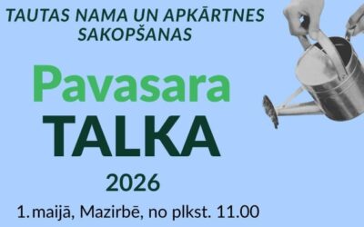 Pavasara talka Lībiešu tautas namā