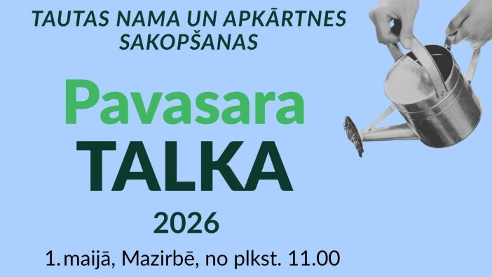 Pavasara talka Lībiešu tautas namā