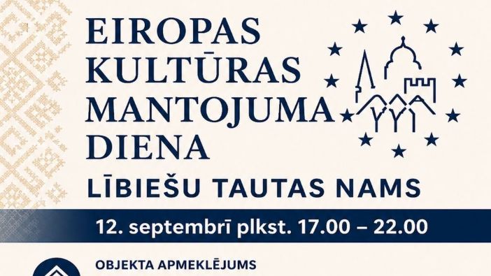 Eiropas kultūras mantojuma diena Mazirbē
